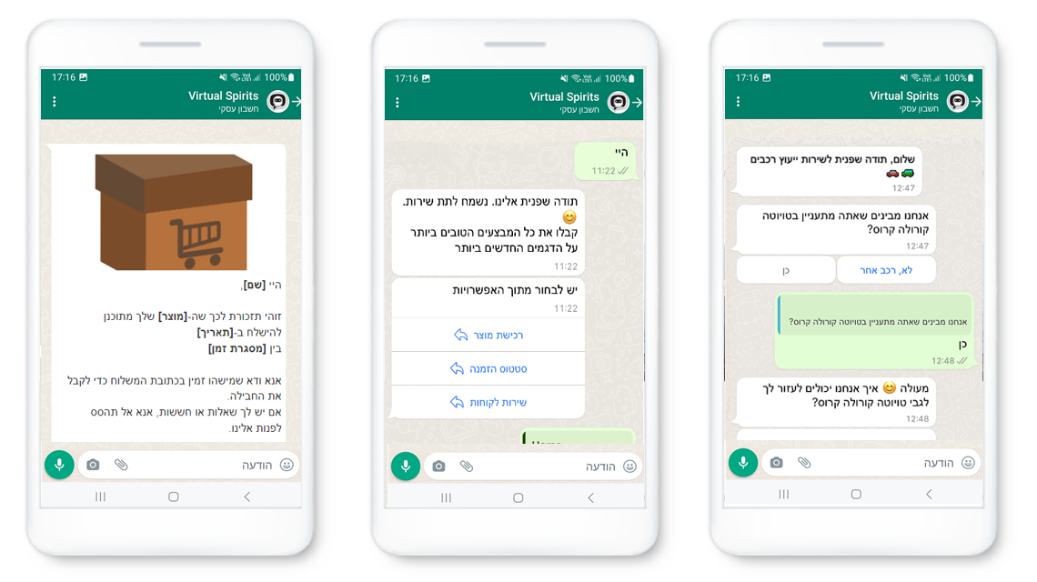 Chatbots on whatsapp